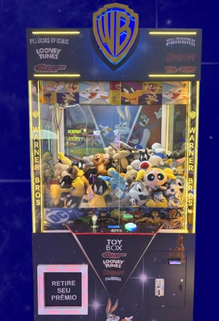 Máquina Warner Bros. Big Plush Master, versão de maior capacidade